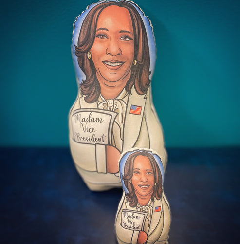 Kamala Harris Inspired Plush Doll or Ornament